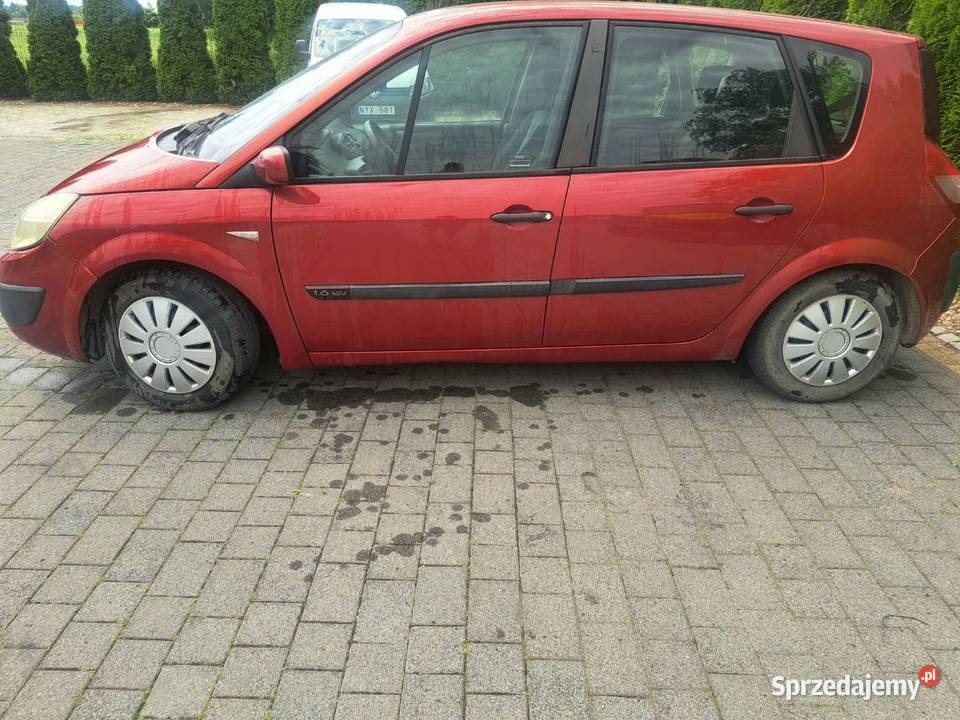 Renault scenic ll benzyna gaz klima wielofunkcyjna kierownica Rypin sprzedam