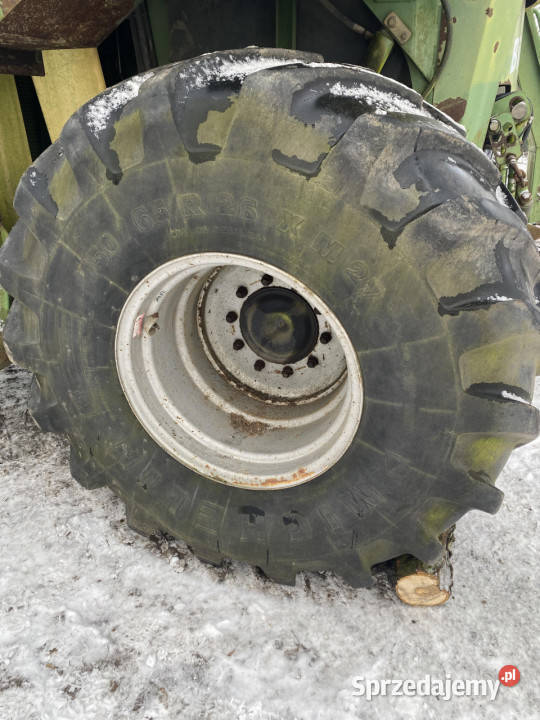Krone Big M II koło felga opona 75065R26 Jastrzębniki