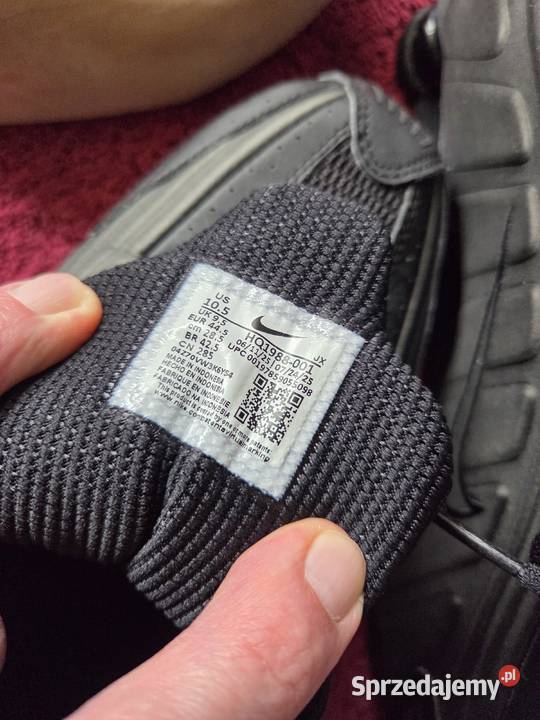 Buty sportowe Nike SHOX R4 Czarne 445 wkładka Łask