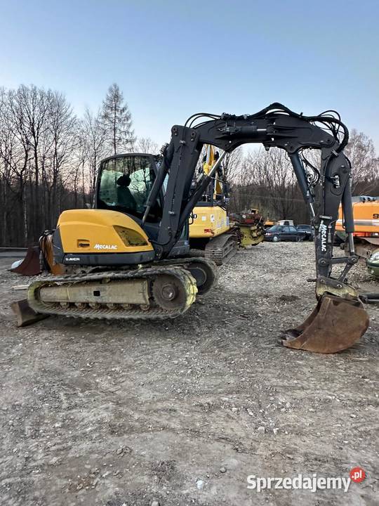 Koparka Gąsienicowa MECALAC 8MCR 8 MCR małopolskie