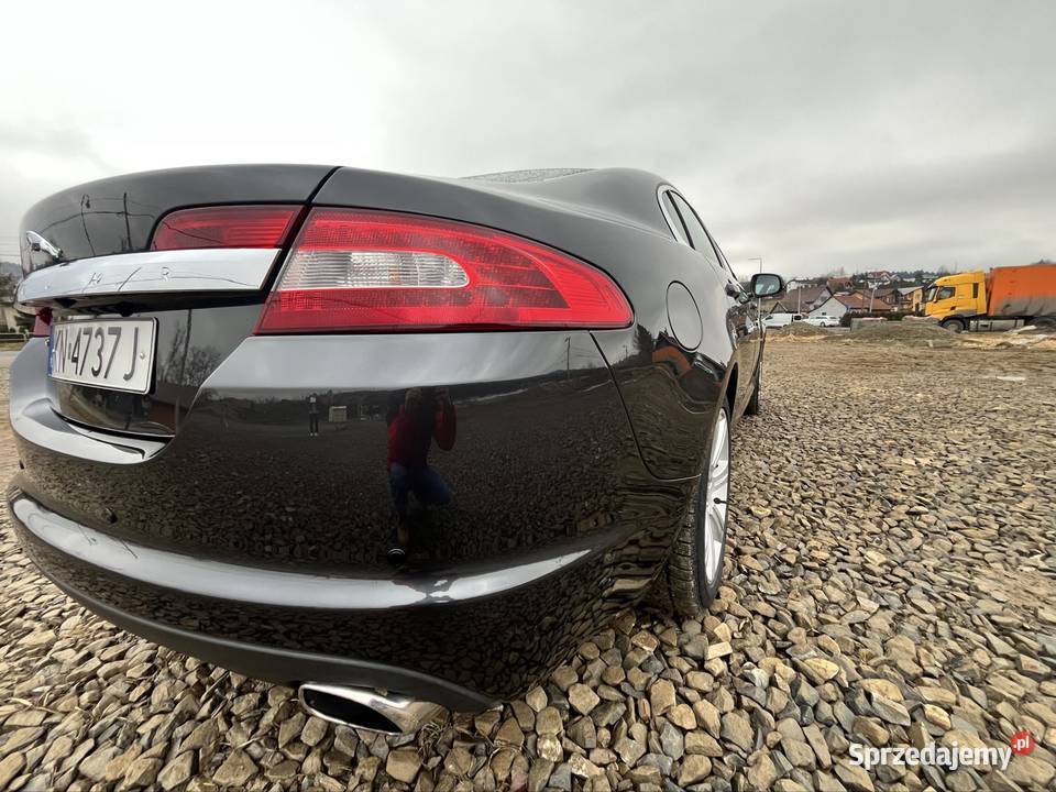 Jaguar XF X250 30D 300 2010 korekcie lakieru Nowy Sącz