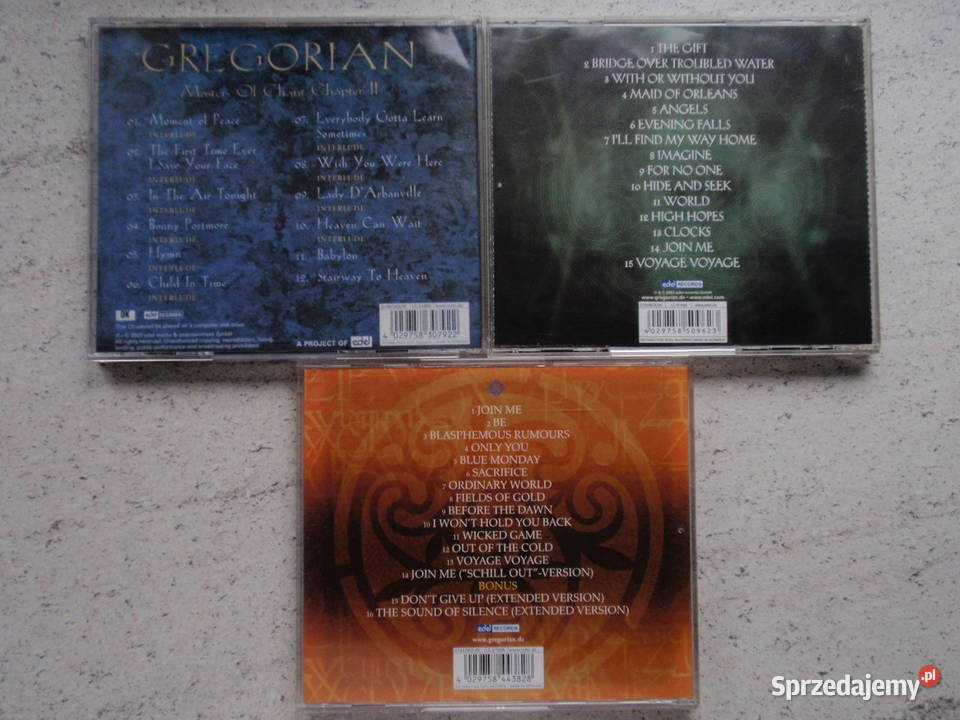 Płyty CD Gregorian 3 3 i więcej Płyty i kasety Łódź