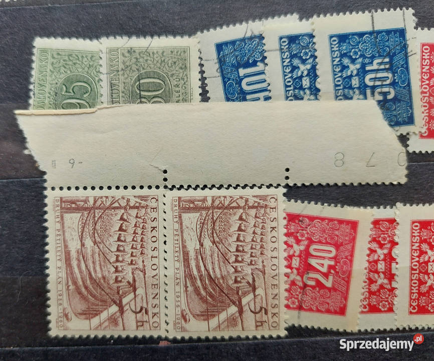 Czeskie stare znaczki zestaw mazowieckie Warszawa sprzedam