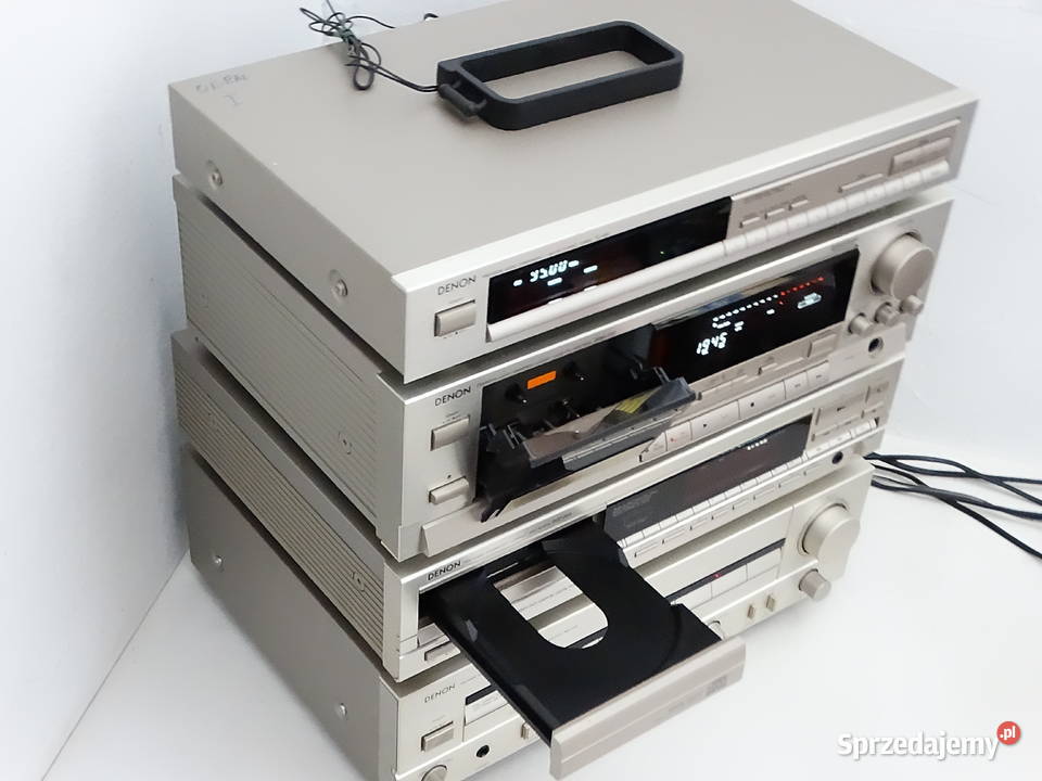 Wieża Stereo DENON Gold Zestaw Vintage PMA520 lubelskie