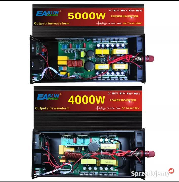 Przetwornica napięcia 2500W5000W czysty sinus Gorlice sprzedam