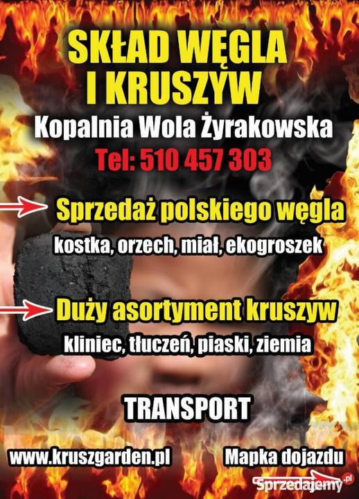 WĘGIEL ORZECH PIAST Najlepsza jakość Wola Żyrakowska