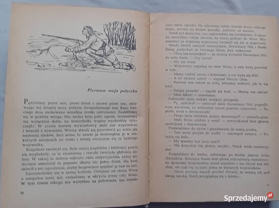 Arkady Fiedler Mały Bizon Iskry 1958r Wydanie V