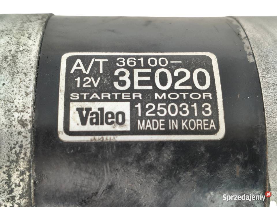 ROZRUSZNIK Hyundai Tucson 27 V6 361003E020 Valeo Chełm