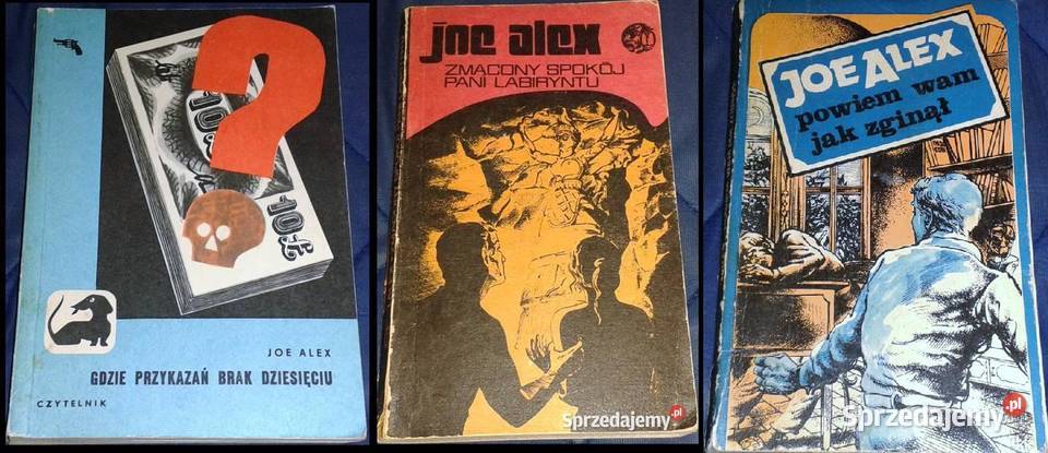 Joe Alex książki Rok wydania 1975 Chełm