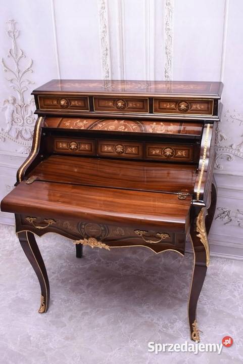 Sekretera Biurko Intarsjowane Sekretarzyk Komoda małopolskie