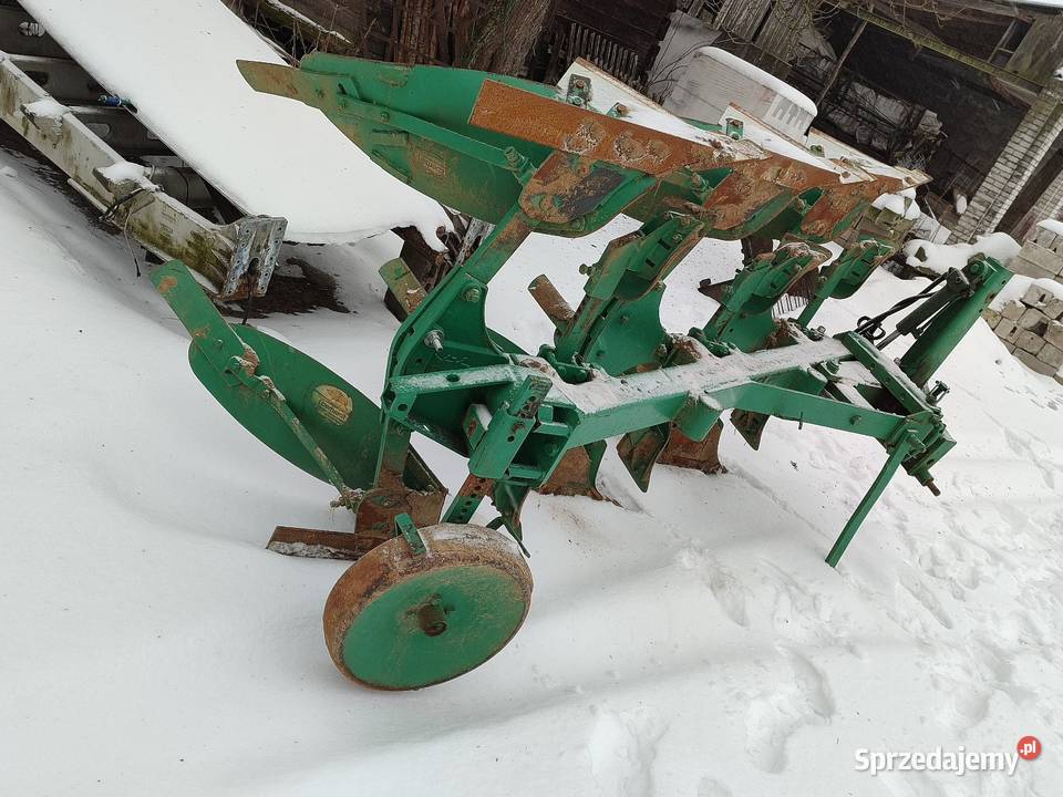 Pług 3 skibowy obracany eberhardt 3x40 Paprotnia