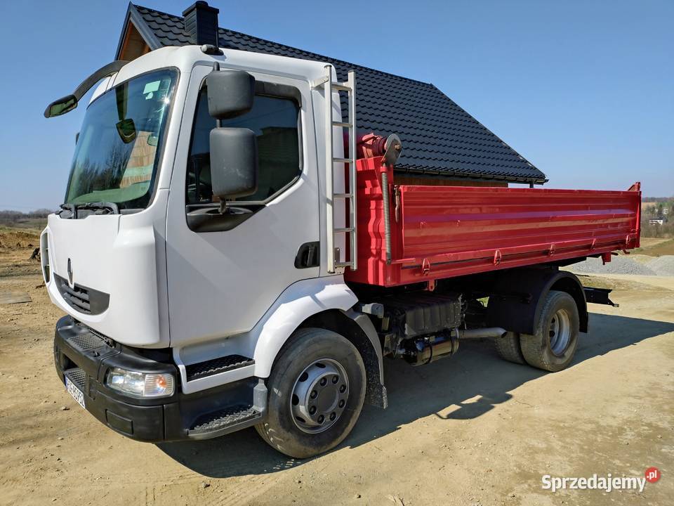 Renault Midlum kiper 3str meiller małe auto duża 514000km