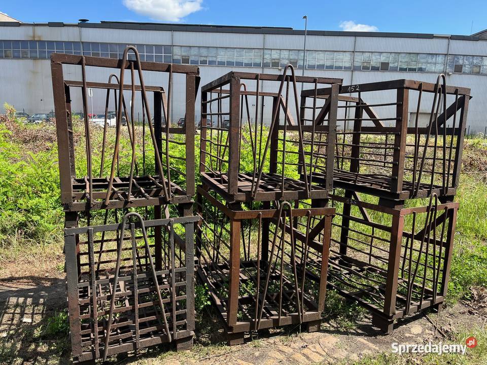 Kosz prętowy stalowy 120x80x100 pręt min fi16mm Nowa Sól sprzedam