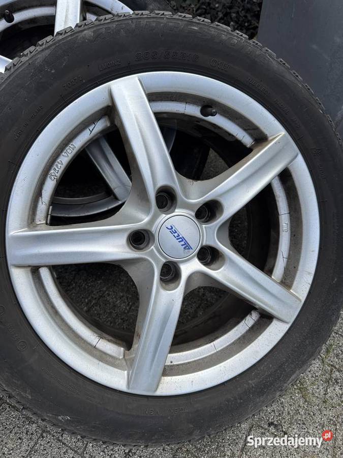 Felgi aluminiowe alutec 5x108 16 opony sprzedam