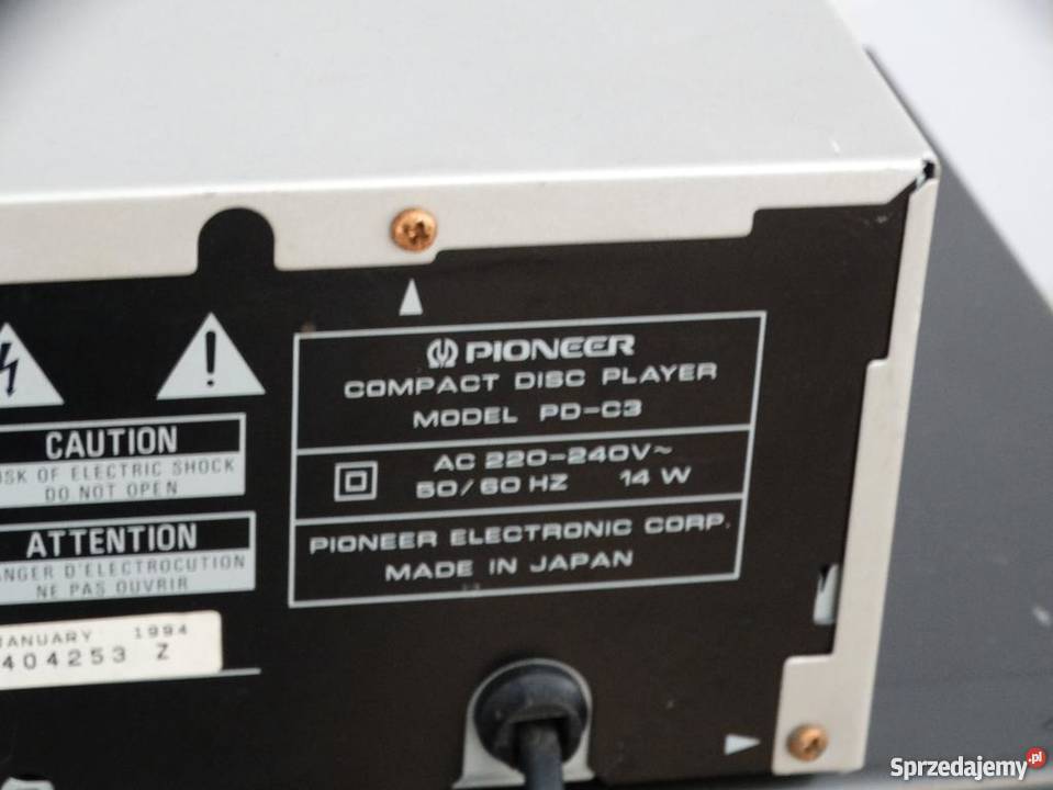 Pioneer PD3C sprawny Hi End WYSYŁKA Jasło