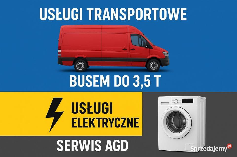 Transport busem usługi transportowe bus 35t Kraj Gdańsk