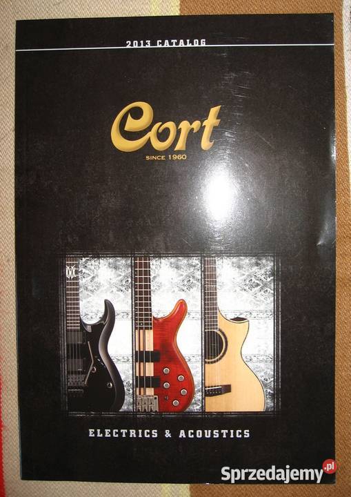 Cort Electrics Acoustics Guitars 2013 Catalog Kępice