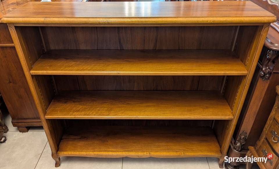 ładny regałwitryna ludwikowska sklep Dąbrowa Antyki, Sztuka, Kolekcje śląskie Dąbrowa Górnicza