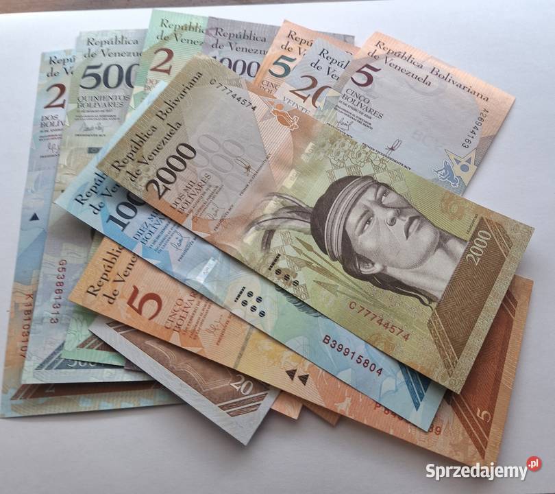 VENEZUELA10 SZTUK BANKNOTÓWKAŻDY INNY Legionowo