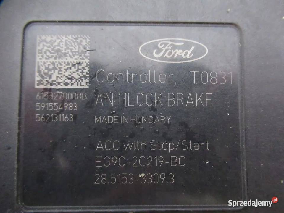 POMPA ABS FORD MONDEO MK5 TDCI EG9C2C405ED osobowe