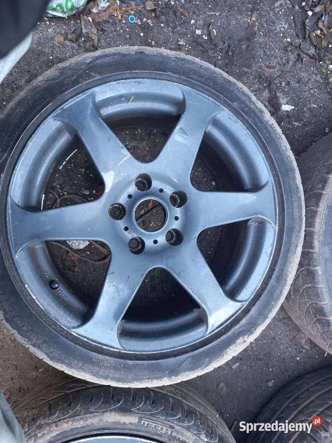 Felgi aluminiowe AEZ 17 5x120 opony letnie BMW Luborcza