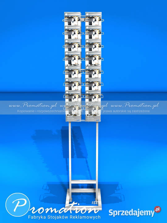 Dwustronny stojak na ulotki A5 P99m3 32 druciane Łódź