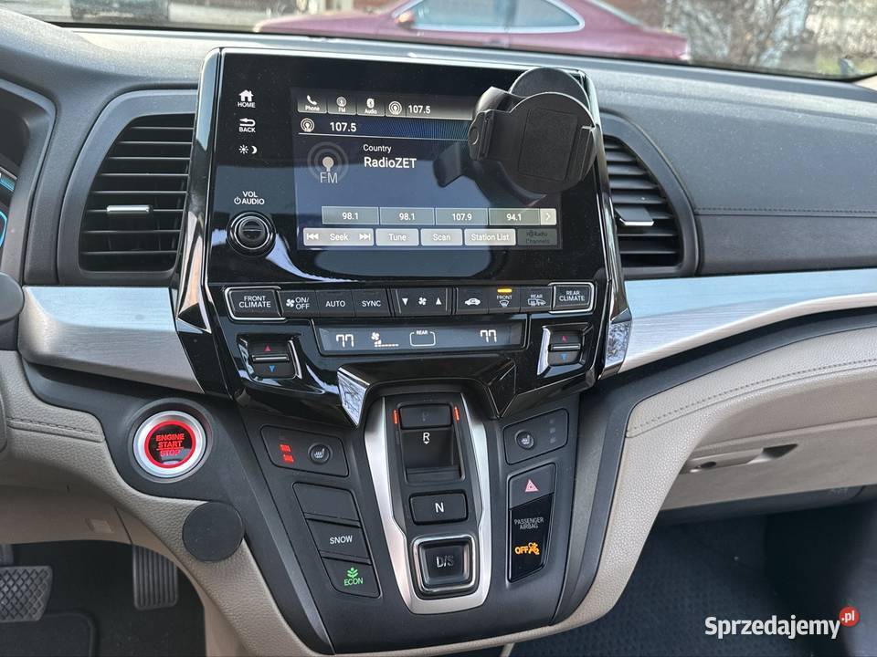 Honda Odyssey 35 V6 8 osób gniazdo USB Pruszków