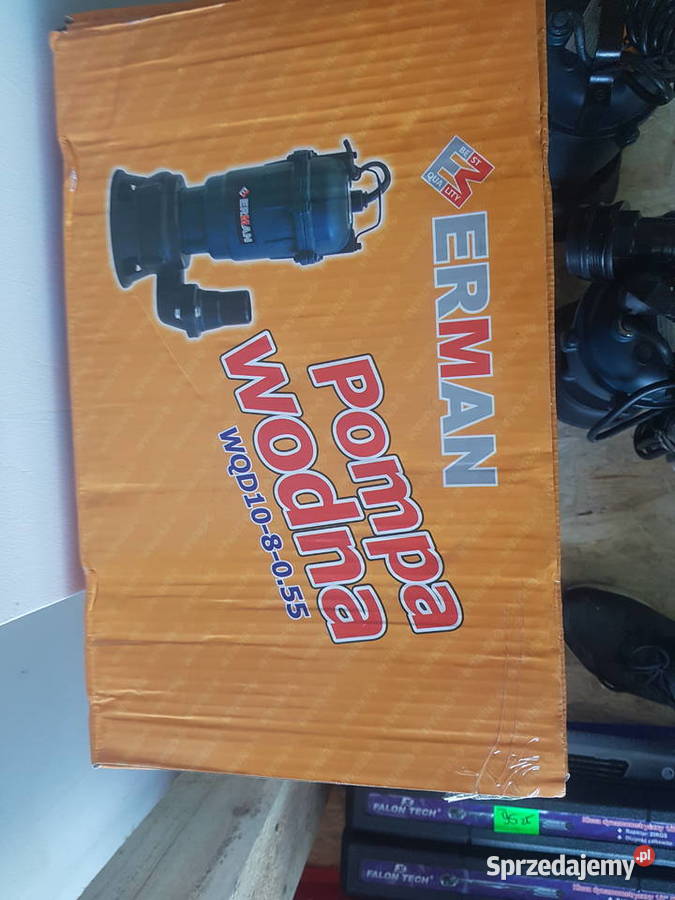 POMPA ZANURZENIOWA DO BRUDNEJ WODY SZAMBA ERMAN Głogowa sprzedam