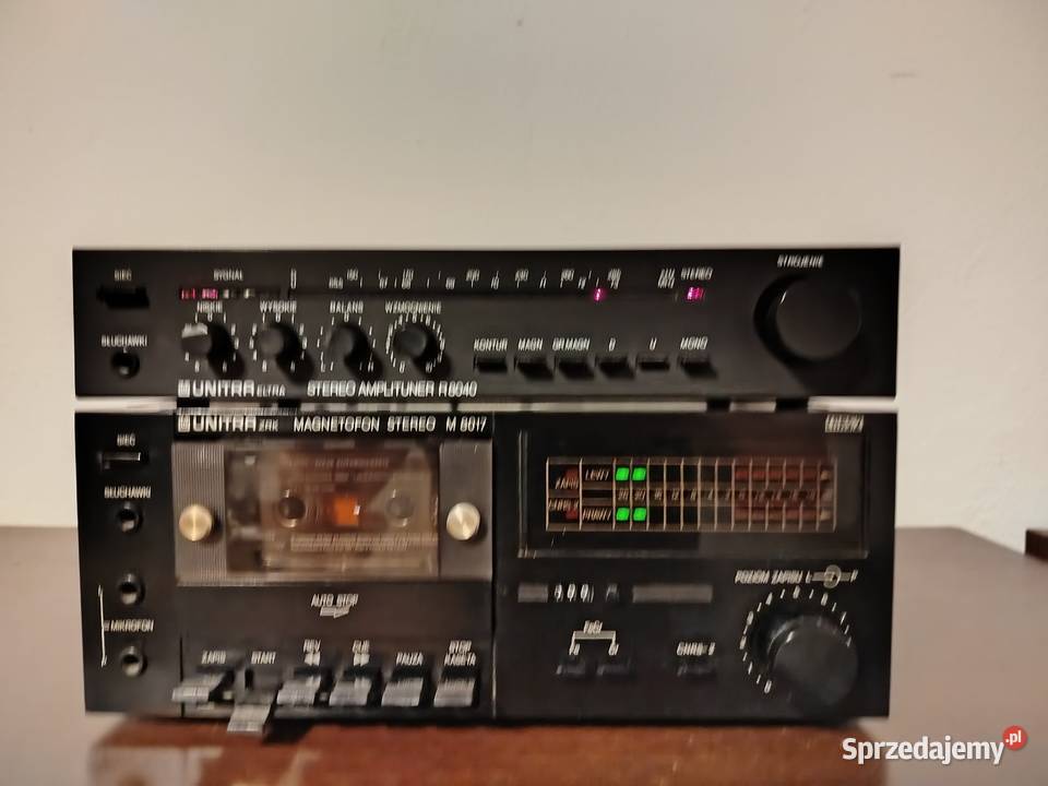 Amplituner Unitra eltra r8040 magnetofon UNITRA Kalej
