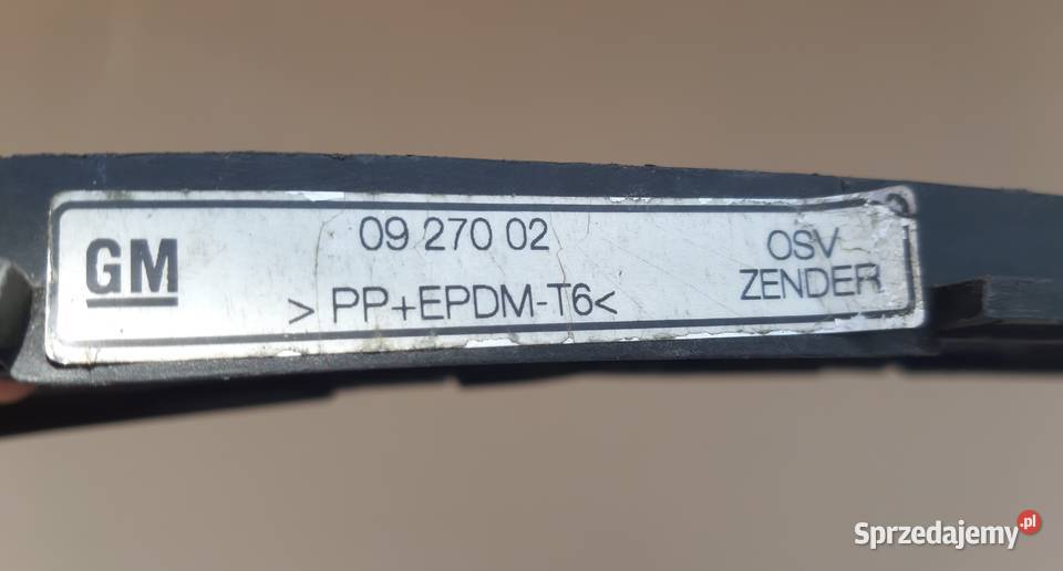 OPEL VECTRA B KRATKA ZDERZAKA ZENDER 9902 Trzciel
