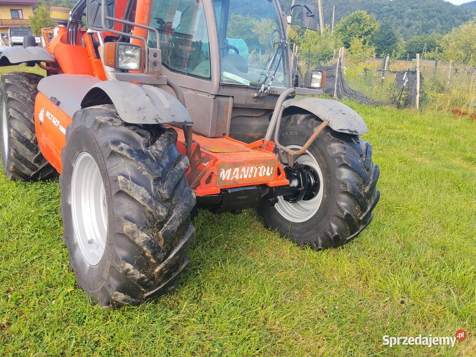 ładowarka teleskopowa manitou 627 mała niska Sucha Beskidzka