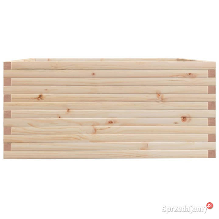 Donica ogrodowa 100x100x495 lite drewno sosnowe Warszawa
