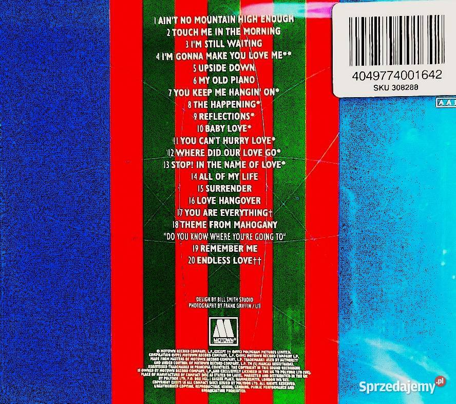 Wspaniały Album CD DIANA ROSS Album Greatest Gliwice