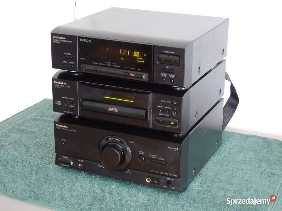 Wieża Technics SE CH540 STCH540 SLCH570 sprawny