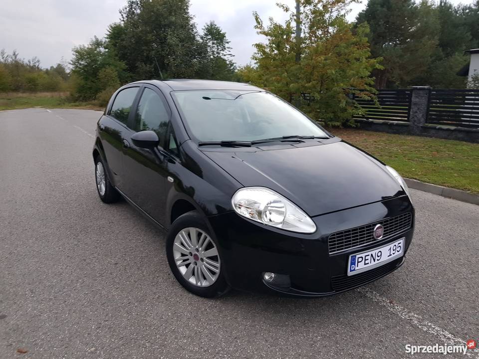 FIAT GRANDE PUNTO 14B OPŁACONY Z NIEMIEC WERSJA lakier metallic Fiat