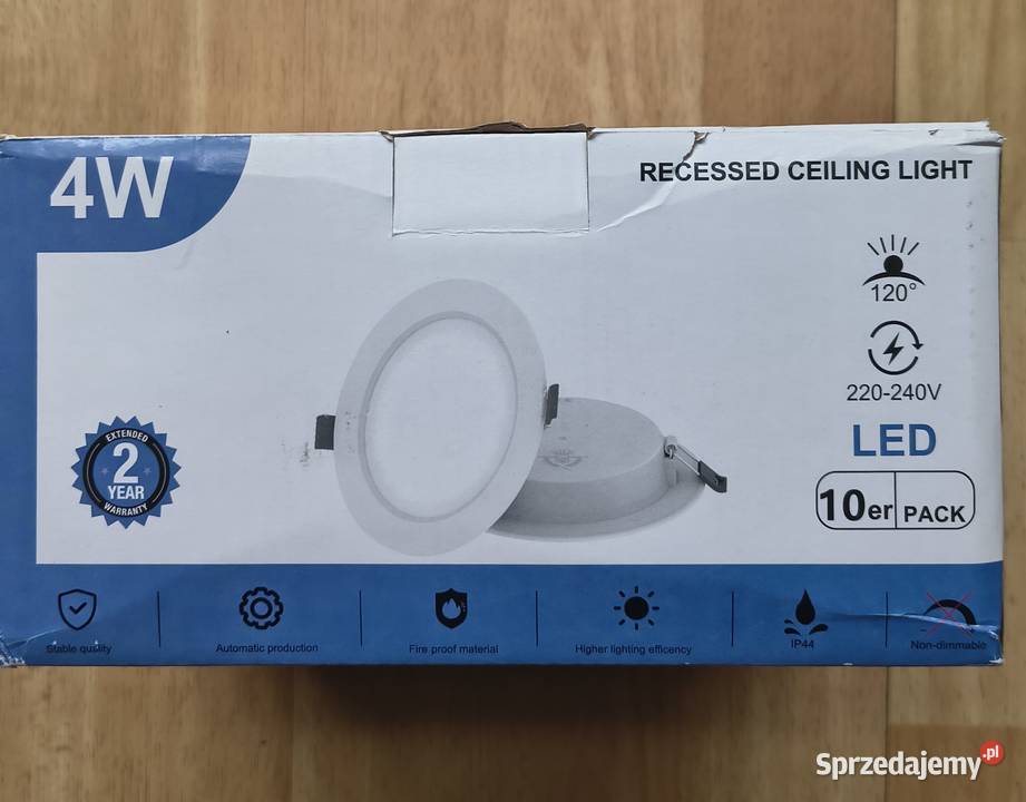 Oczka sufitowe LED reflektor energooszczędne małopolskie Wola Radziszowska