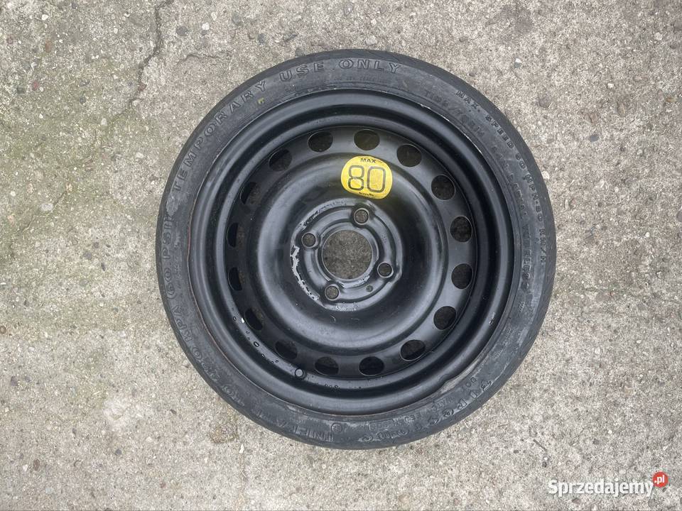 Koło dojazdowe zapasowe 14 4100 Nissan Micra k12 zachodniopomorskie Szczecin