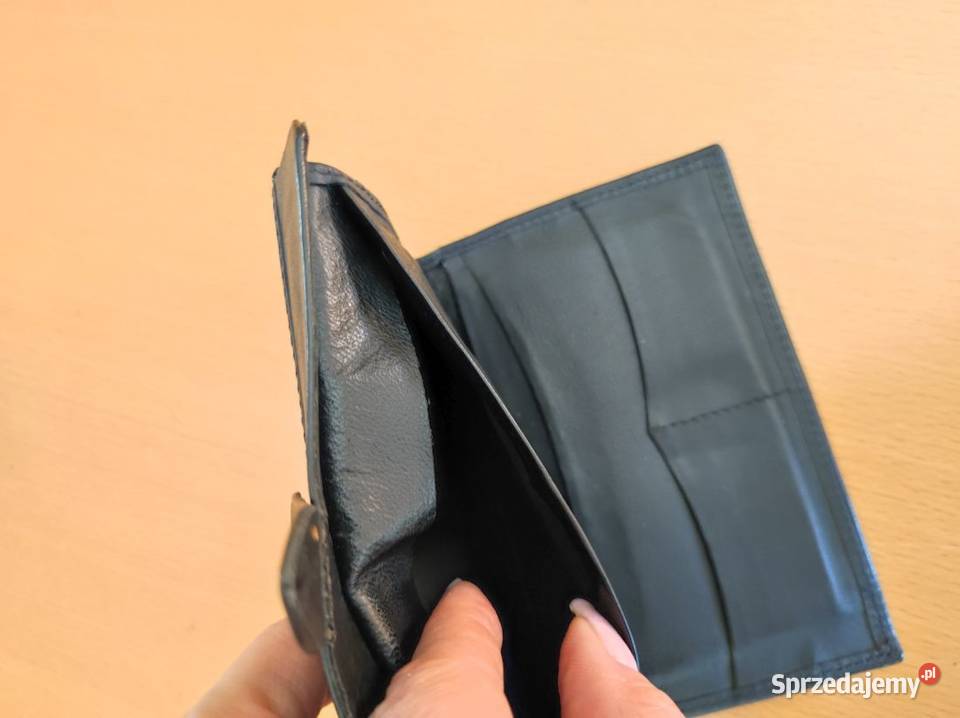 etui wizytownik portfel skórzany ze skóry świętokrzyskie Kielce sprzedam