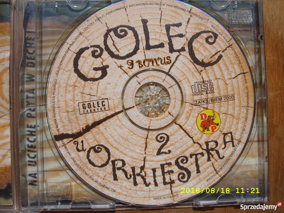 Pop CD GOLEC ORKIESTRA2 pop Wołów