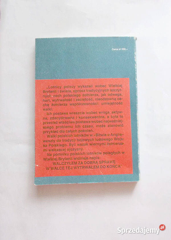 W bitwie o Anglię Eugeniusz Banaszczyk książka Bydgoszcz sprzedam