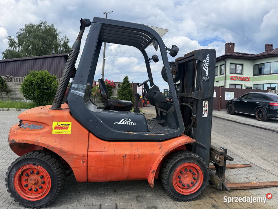 wózek widłowy LINDE H40D diesel Triplex wersja Działoszyn sprzedam