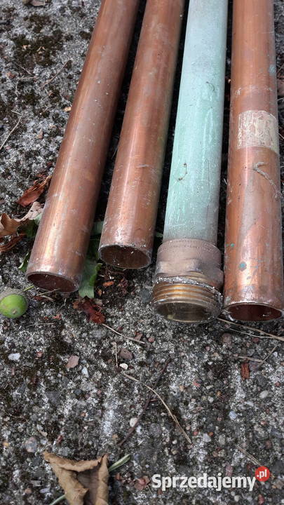Rurki miedziane 250 mm 25mm sprzedam mazowieckie Izabelin B