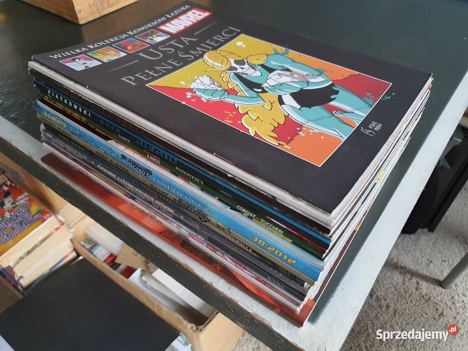 Zestaw 21 komiksów polskie wydania
