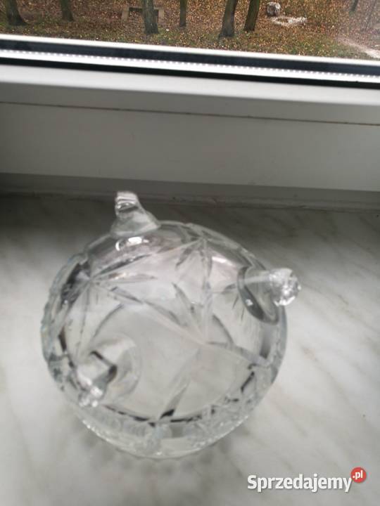 Kryształowe miseczki prl Choszczno