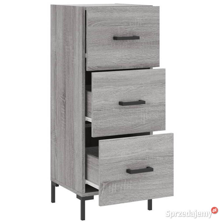 Szafka szary dąb sonoma 345x34x90 materiał Warszawa