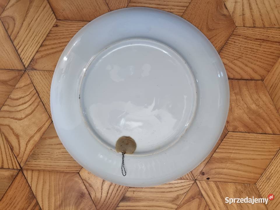 Talerz Święty Mikołaj PRL Lublin