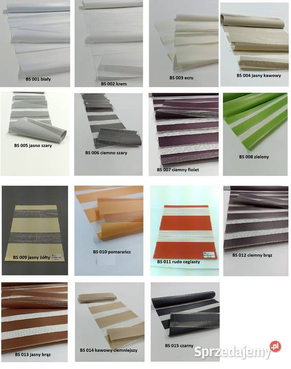 TKANINA materiał do rolety DZIEŃ NOC BS 300