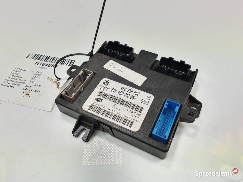MODUŁ AUDI A8 D3 4E0959860 Lipno sprzedam