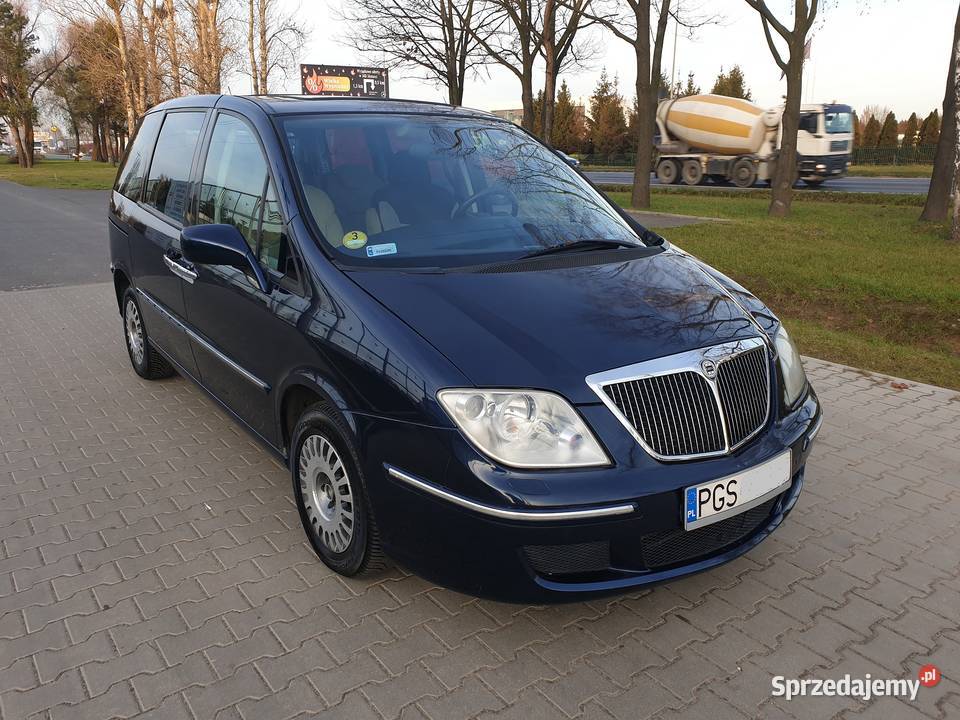 Lancia Phedra 22 Diesel 2004r I wł Doinwestowany komputer pokładowy