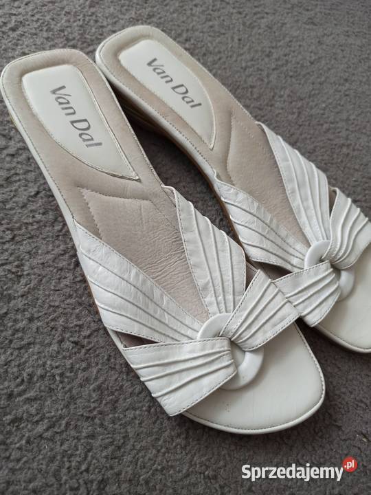 Damskie sandały klapki Van Dal skórzane rozmiar Olsztyn sprzedam